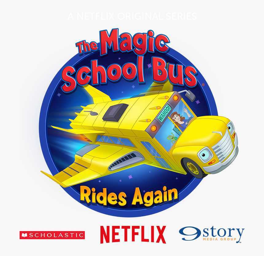 Magic School Bus Rides Again Logo, HD Png Download, Free Download