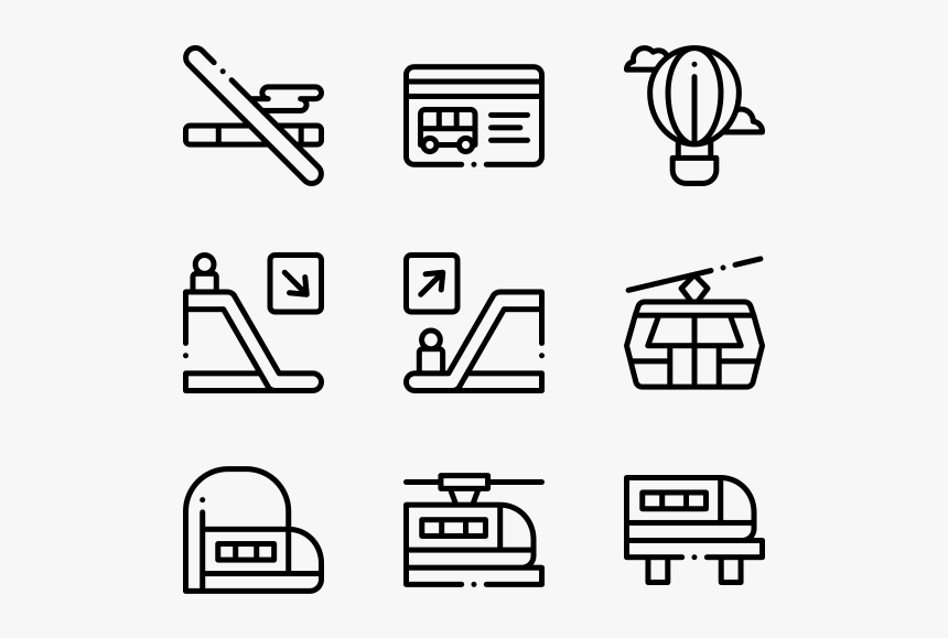 Public Transportation - Icono Hobbies Png, Transparent Png, Free Download