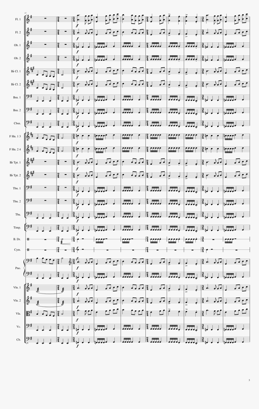 Let The Games Begin Trumpet Sheet Music, HD Png Download, Free Download