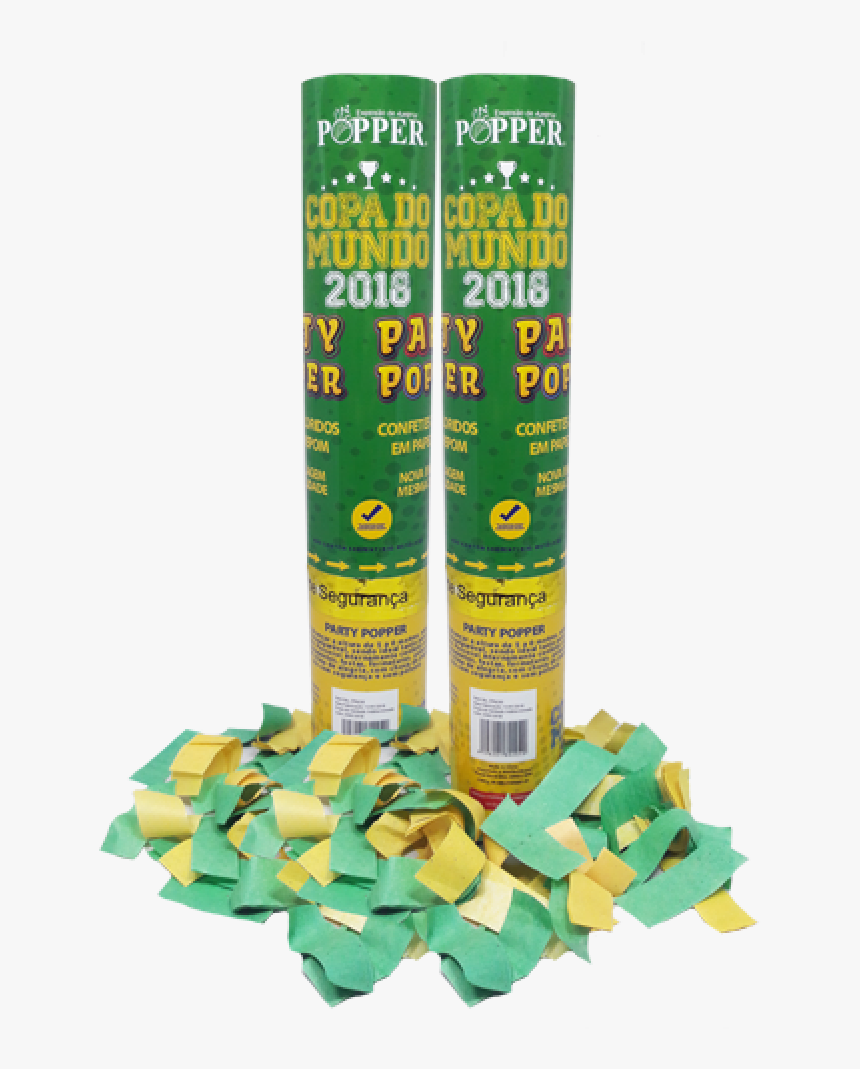Tree - Lança Confetes Verde E Amarelo Png, Transparent Png, Free Download