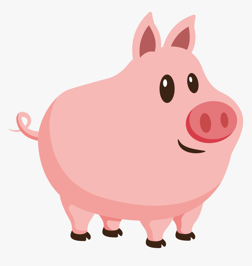 Transparent Pig Clipart - Pig Clipart Png, Png Download, Free Download