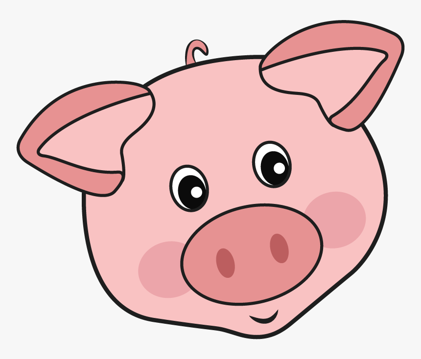 Transparent Pig Png Clipart - Мордочка Свинки, Png Download, Free Download
