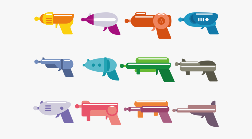 Laser Tag Toys Vector - Clip Art, HD Png Download, Free Download