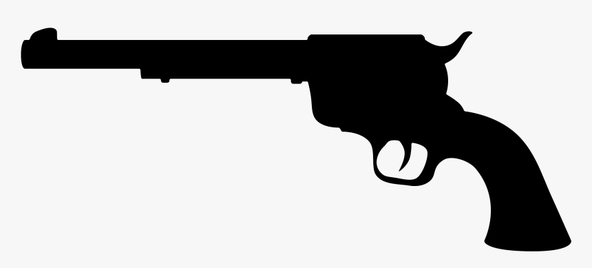 Firearm Pistol Gun Clip Art - Colt Revolver 1890, HD Png Download, Free Download
