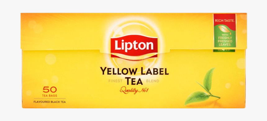 Lipton Yellow Label Tea 25 Tea Bags, HD Png Download, Free Download