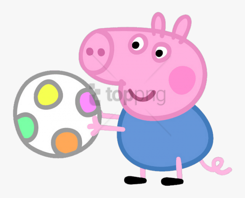 Hermanito De Peppa Pig - George Pig Png, Transparent Png, Free Download