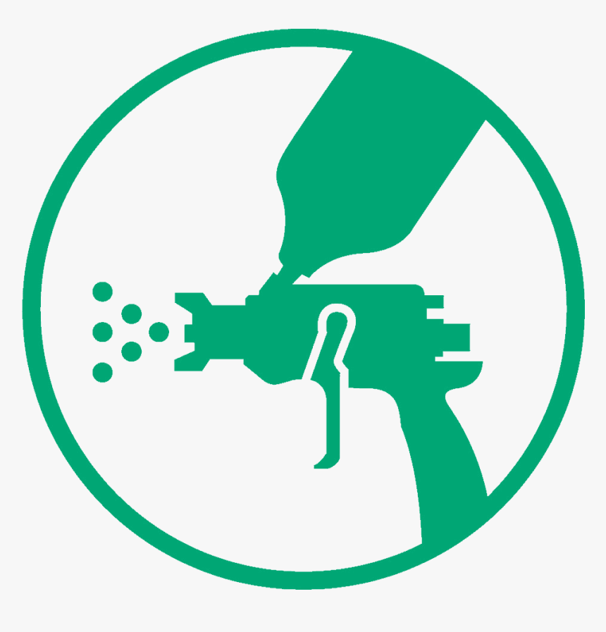 Car Paint Chip And Scuff Repair - Spray Paint Gun Vector, HD Png Download, Free Download