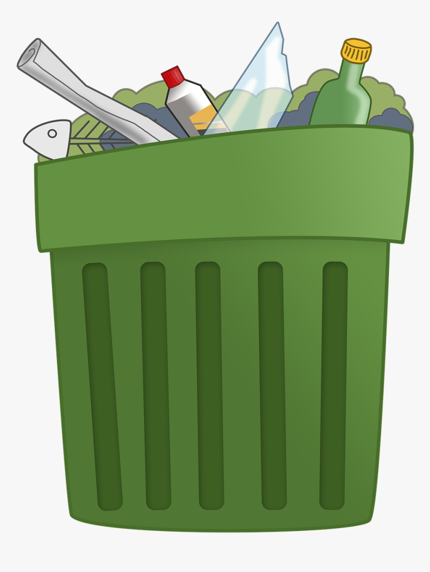 Collection Of Free Binned Clipart Trach Download - Bote De Basura Png, Transparent Png, Free Download