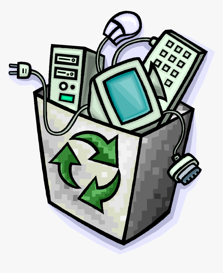 Basura Electronica Png - Waste Recycling, Transparent Png, Free Download
