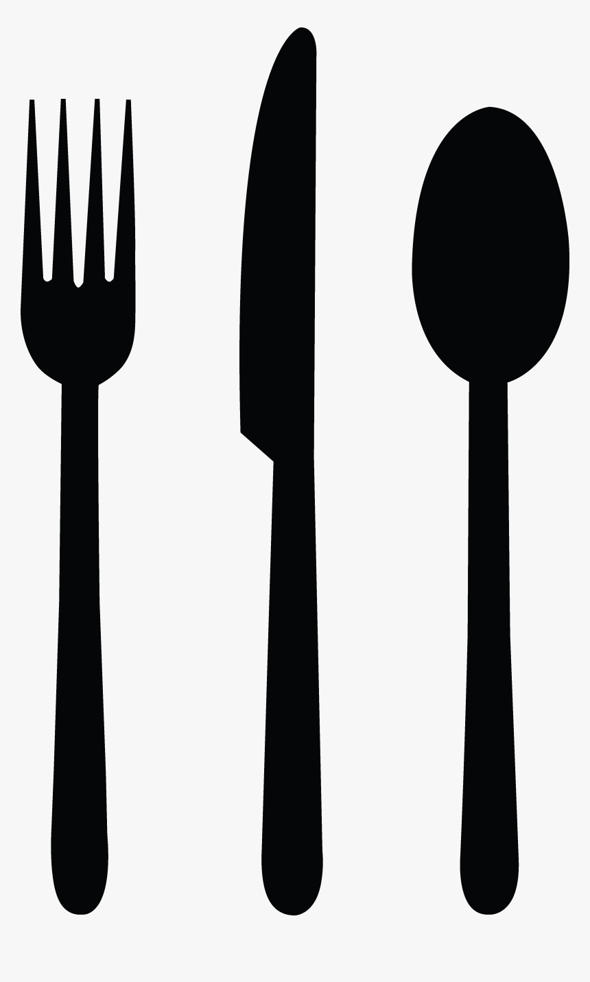 Free Clip Art - Spoon And Fork Clipart, HD Png Download, Free Download