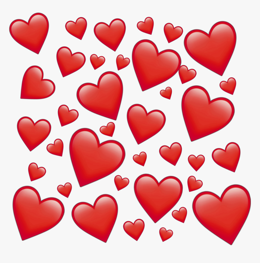 #heart #coração #vermelho #red #emoji #emoticon #heartred - Purple Heart Emoji Transparent Background, HD Png Download, Free Download