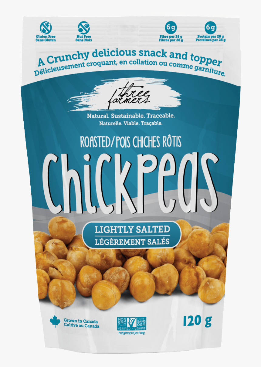 Lightly Salted Chickpeas - Roasted Chickpea Snack Png, Transparent Png, Free Download