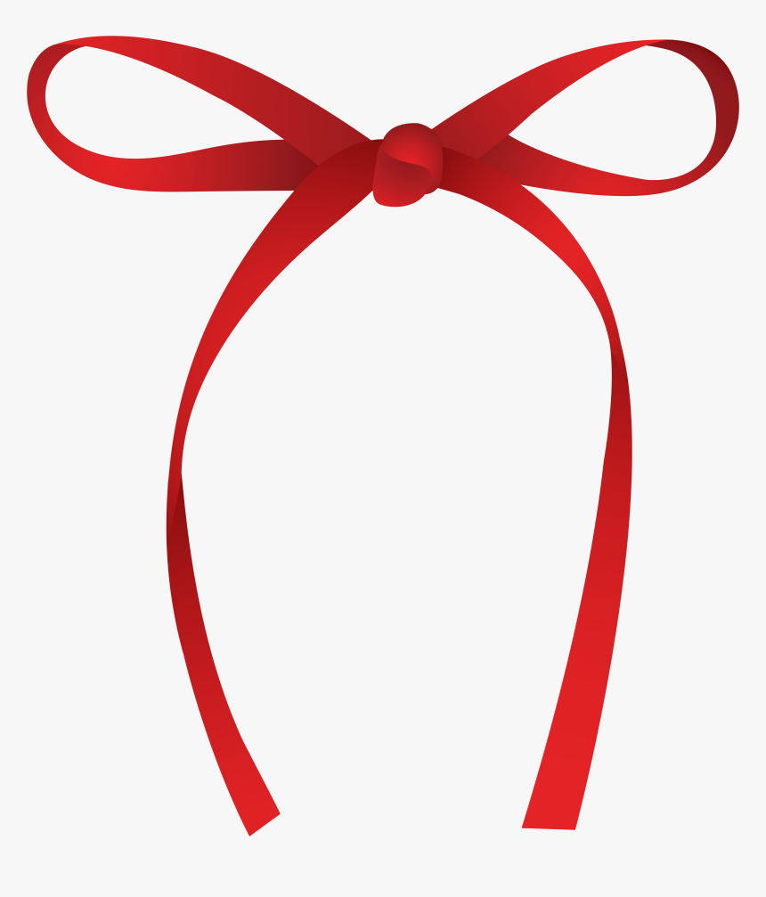 Thin Red Ribbon Png Clip Art, Transparent Png, Free Download