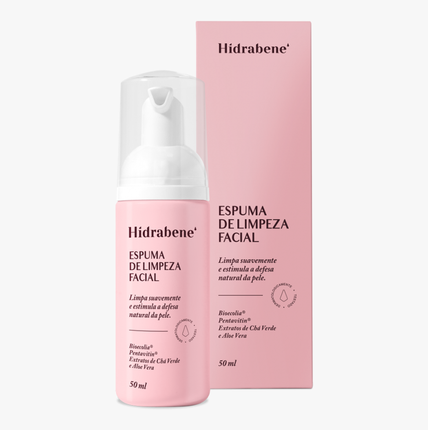 Espuma De Limpeza Facial Hidrabene, HD Png Download, Free Download