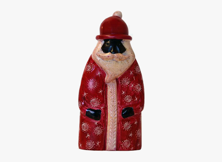 Handcarved Soapstone Santa - Figurine, HD Png Download, Free Download