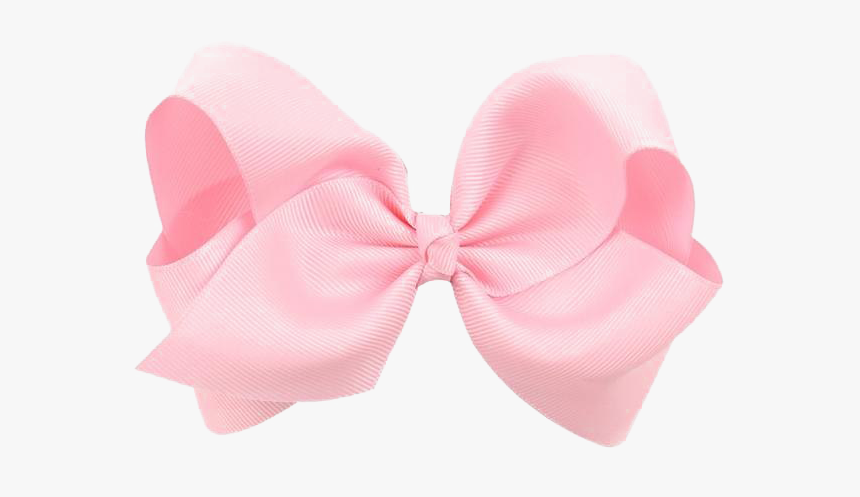 Pink Bow Transparent Free Png - Big Light Pink Bow, Png Download, Free Download