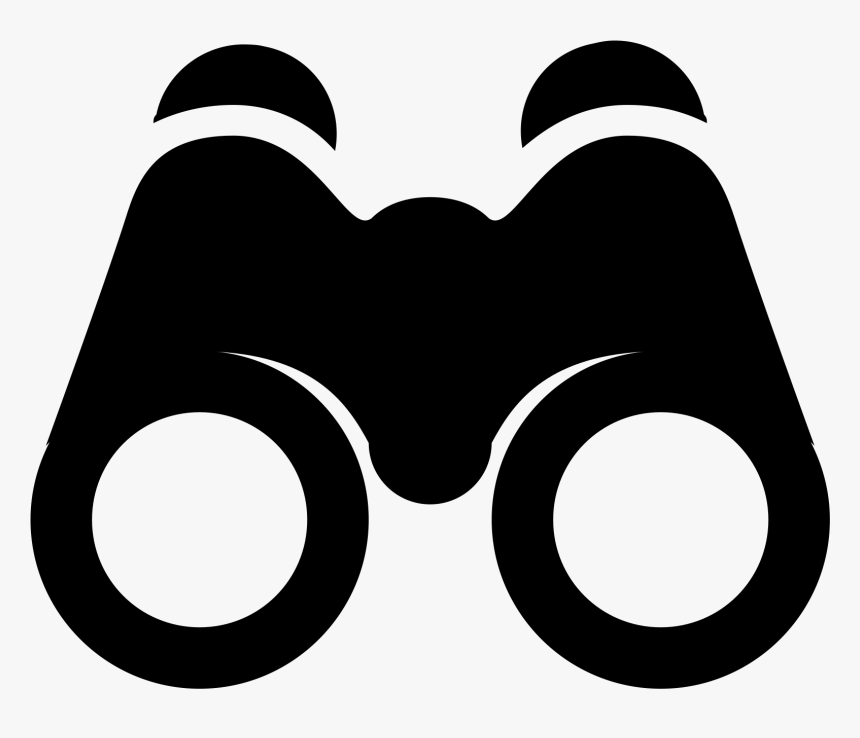 Binoculars Vector Download - Binoculars Icon, HD Png Download, Free Download