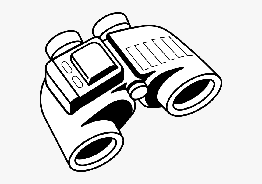 Binoculars Svg Clip Arts - Binoculars Clipart Black And White, HD Png Download, Free Download