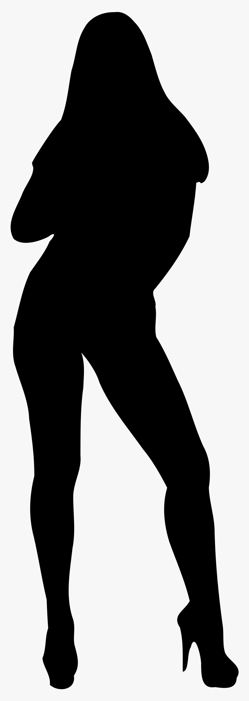 Silhouette At Getdrawings Com - Hot Woman Silhouette Png, Transparent Png, Free Download