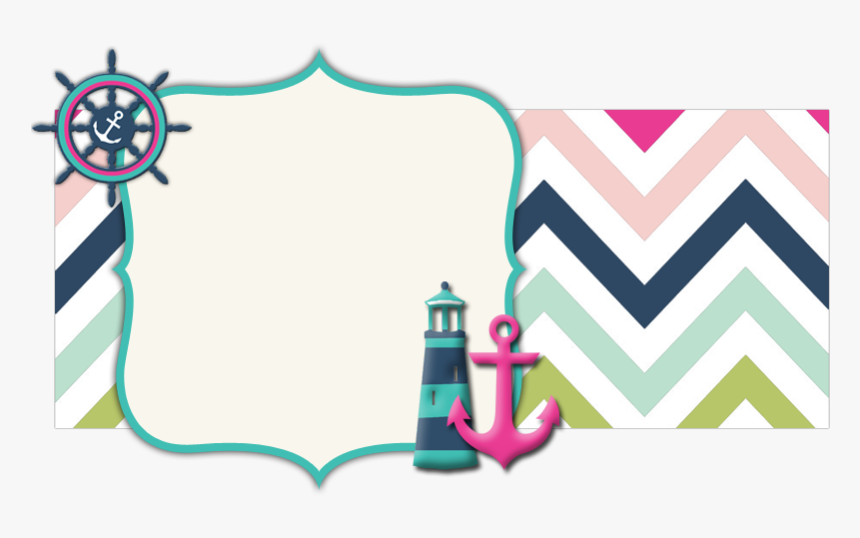 Picture Free Nautical Banner Chevron Pattern The Cutest - Nautical Banner, HD Png Download, Free Download