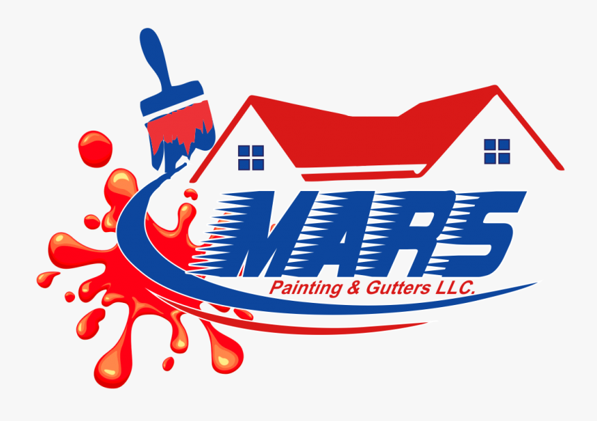 Logo Mars Painting And Gutters Oficial - Graphic Design, HD Png Download, Free Download