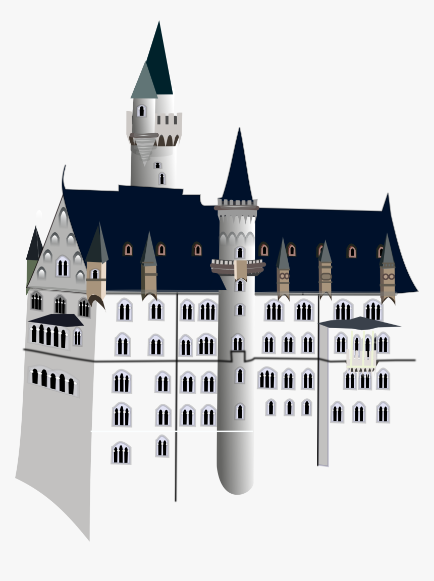 Neuschwanstein Castle Clip Arts - Neuschwanstein Castle, HD Png Download, Free Download