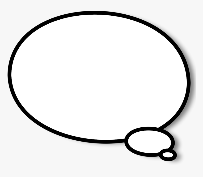 Speech Bubble Without Background, HD Png Download, Free Download