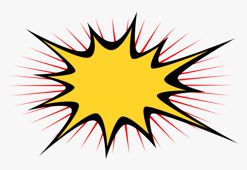 Comic Explosion Png - Comic Book Explosion Png, Transparent Png, Free Download