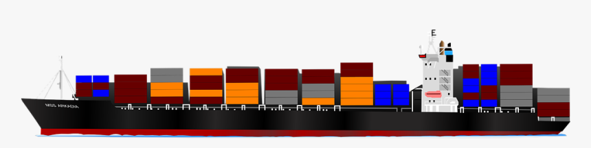 Container, Ship, Vessel, Boat, Transport, Shipping - Transshipment And Partial Shipment, HD Png Download, Free Download
