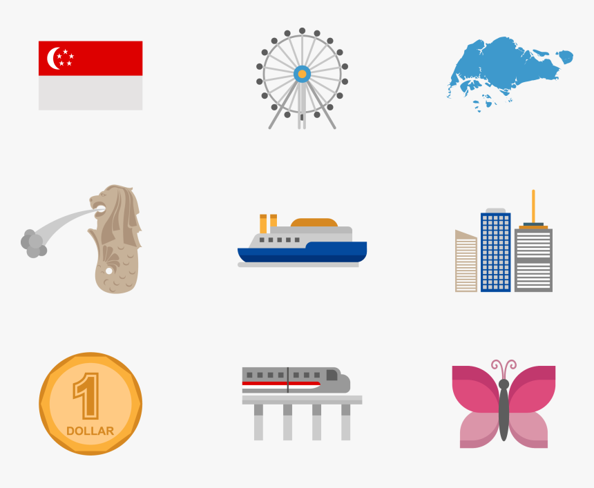 Logo Ship Vector Illustration Singapore Png Download, Transparent Png, Free Download