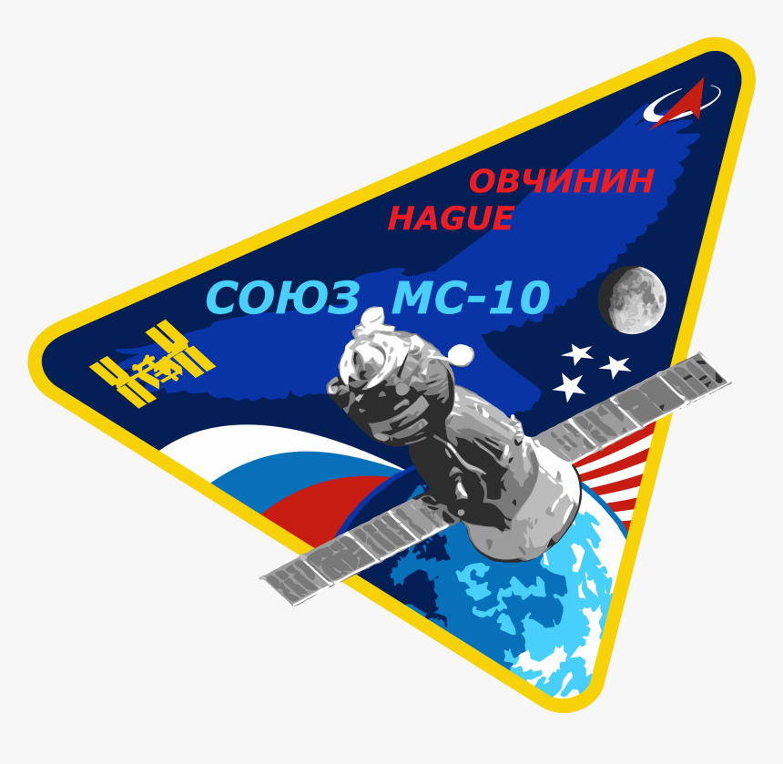Soyuz Ms 10 Mission Patch - Soyouz Ms 10, HD Png Download, Free Download