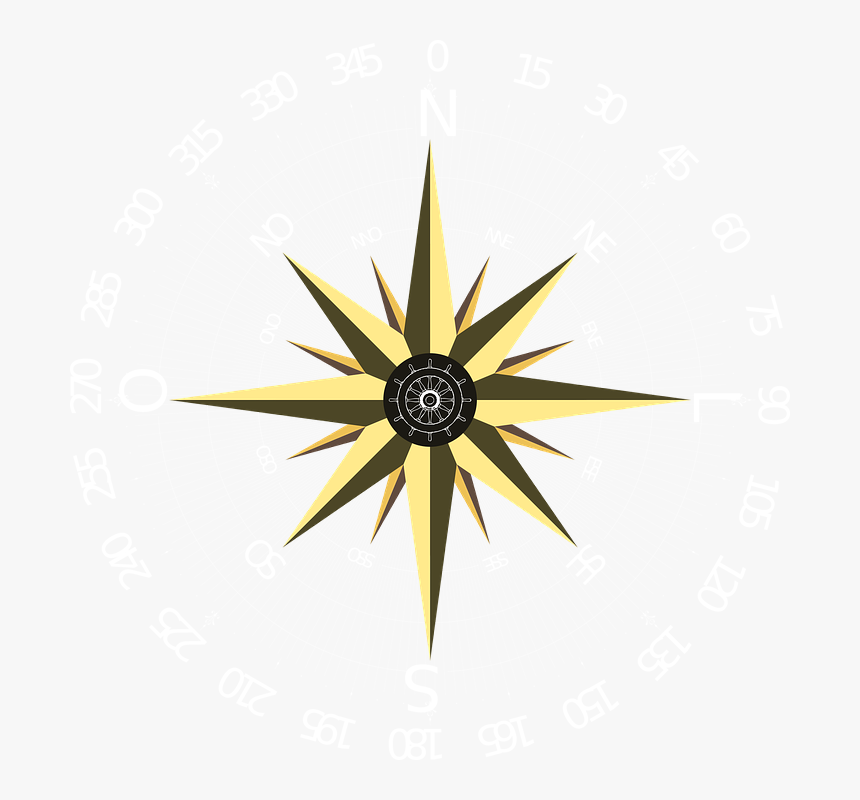 Symbol, Wind Rose, Nautica, HD Png Download, Free Download