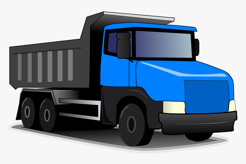 Truck, Transport, Work, Low Loading Truck - Truck Clipart, HD Png Download, Free Download