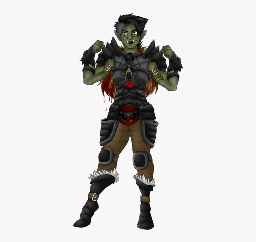 Female Soldier Portable Network Graphics Clip Art Woman - Half Orc Female Art, HD Png Download, Free Download