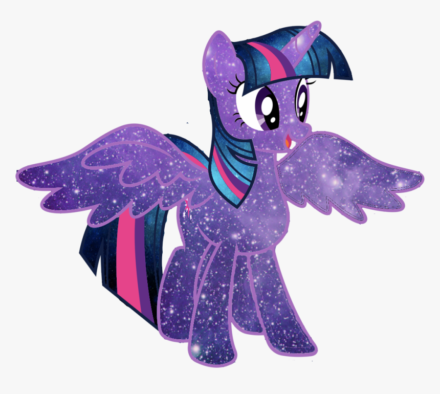 Galaxy Twilight Sparkle Vector By Minkystar-d79imoa - My Little Pony De Disney, HD Png Download, Free Download