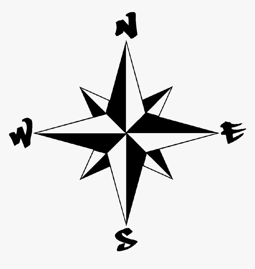 Compass Rose Clip Art - Star Russian Mafia Tattoos, HD Png Download, Free Download