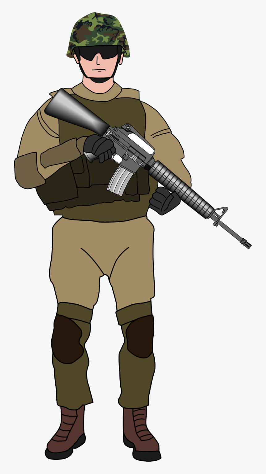 Transparent Background Soldier Clipart, HD Png Download, Free Download