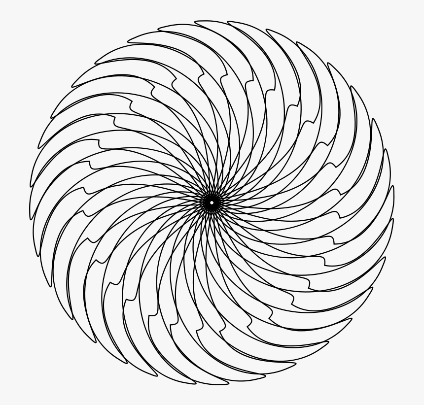 Compass Rose Clip Art - Black Hole Coloring Pages, HD Png Download, Free Download
