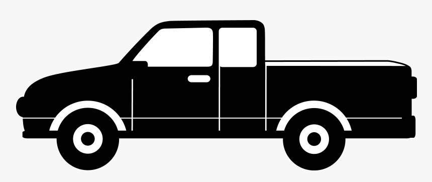 Clip Art Cartoon Pickup Trucks - Pick Up Truck Clip Art, HD Png Download, Free Download