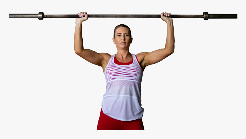 Female Military Press Two 0g9a2092 - Strength Training, HD Png Download, Free Download