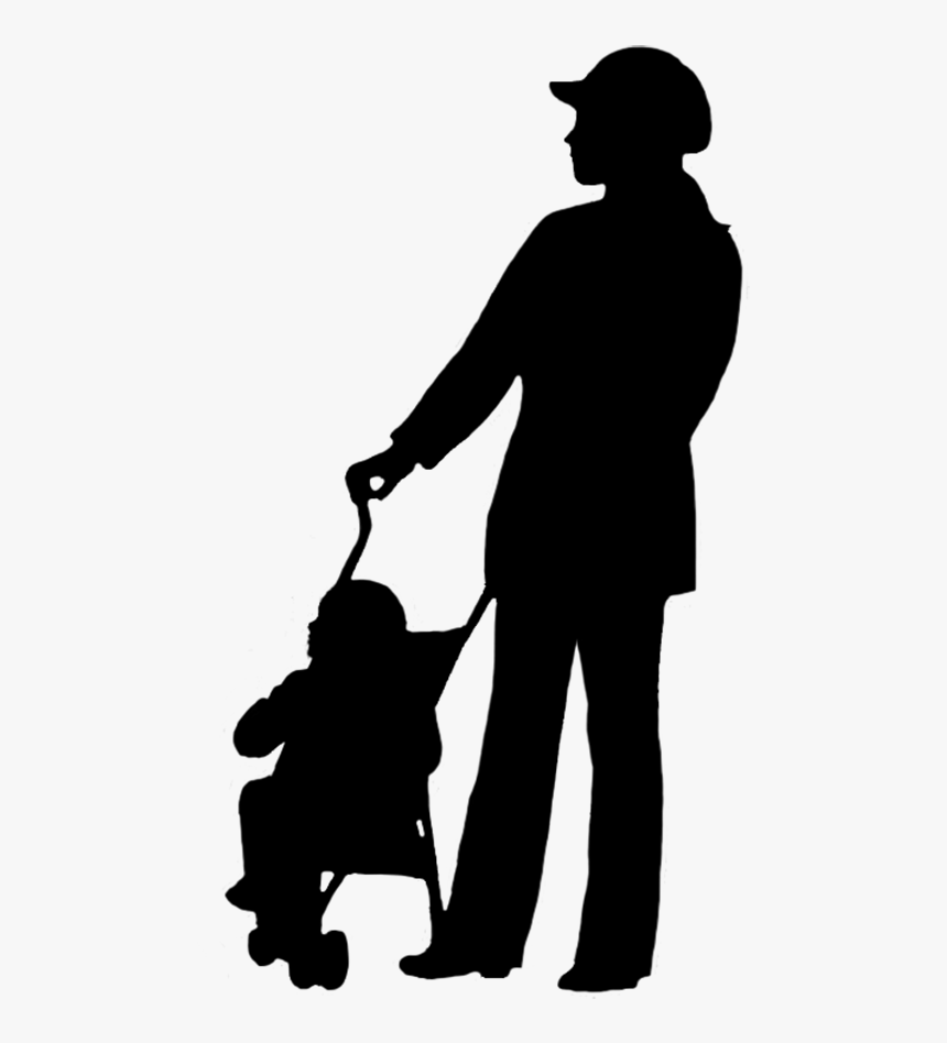 Children Playing Silhouette Png, Transparent Png, Free Download