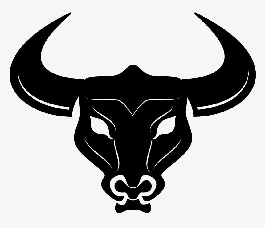 Horn,bull,bovine,clip Art,cow Goat Family,working Animal,automotive - Bull Head Vector, HD Png Download, Free Download