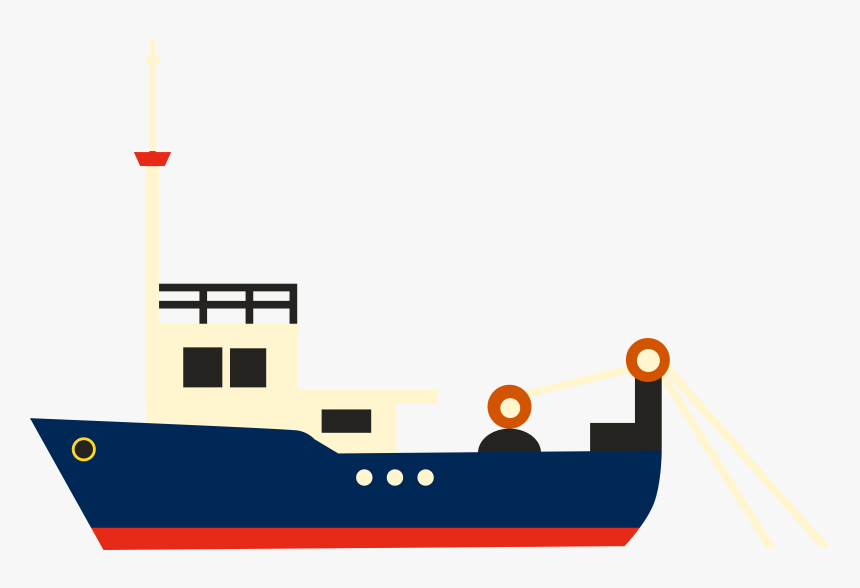 Picture Black And White Download Cargo Ship Watercraft - Cargo Ship Cartoon Png, Transparent Png, Free Download