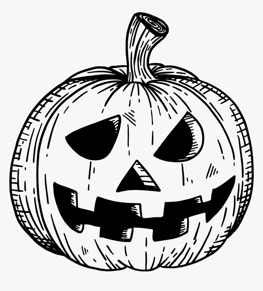 Cute Halloween Jack O Lantern Coloring - Large Halloween Word Searches Printable, HD Png Download, Free Download