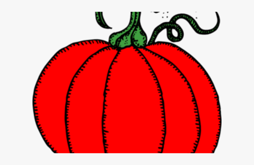 Red Pumpkin Cliparts - Yellow Pumpkin Clip Art, HD Png Download, Free Download