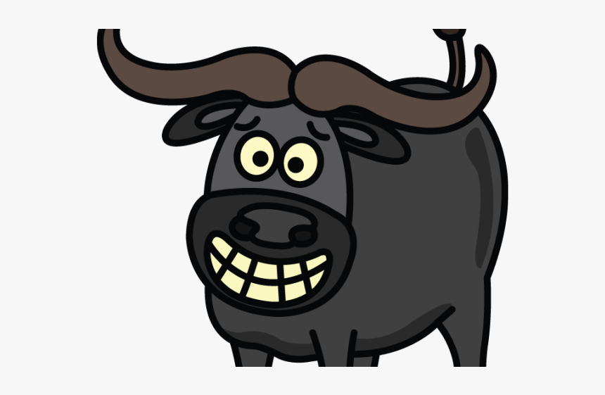 Water Buffalo Cartoon - Cartoon Pictures Of Buffaloes, HD Png Download, Free Download