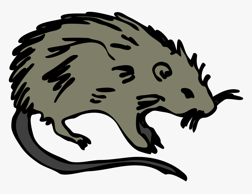 Rat Cartoon Png - Cartoon The Black Death Rats, Transparent Png, Free Download