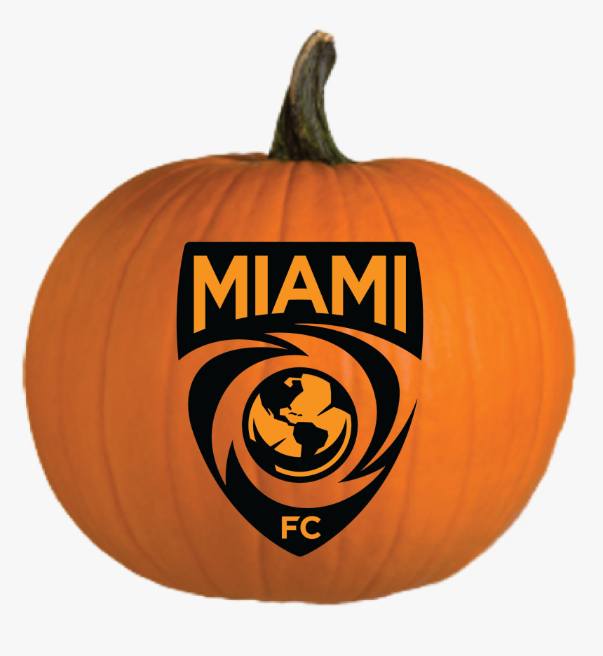 Vector Library Download Bronco Drawing Pumpkin Carving - Miami Fc, HD Png Download, Free Download