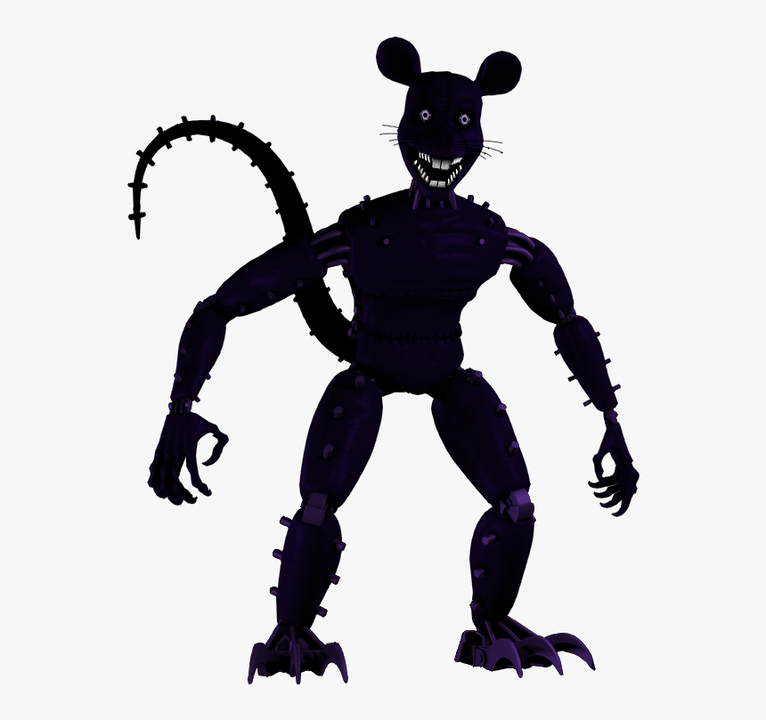Five Nights At Candy"s 3 Shadow Rat - Fnac 3 Shadow Rat, HD Png Download, Free Download