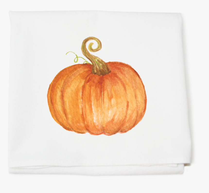 Pumpkin Thankful Flour Sack Towel - Pumpkin, HD Png Download, Free Download